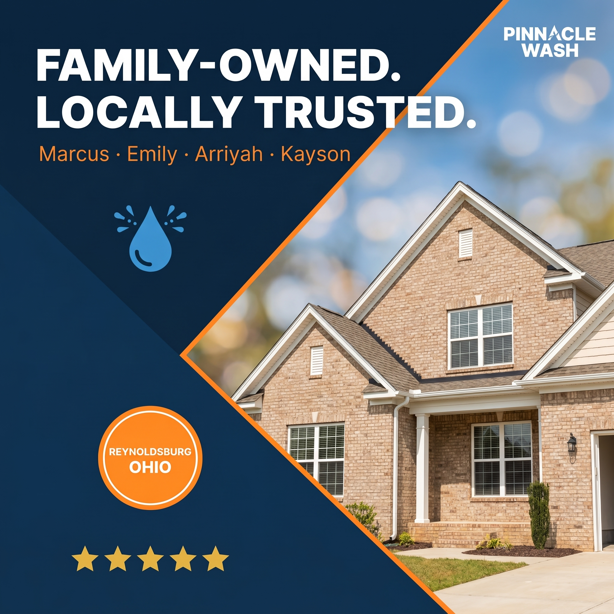 The Pinnacle Wash family in Reynoldsburg, OH